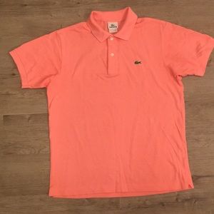 Men’s Lacoste pique polo